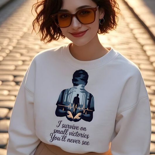 Shadow Forest Esthetische Sweatshirt
