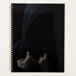 Shadow Gaze Hoodie – Donkere Halloween-stijl Planner
