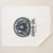 shadow girl sherpa deken (Voorkant (horizontaal))