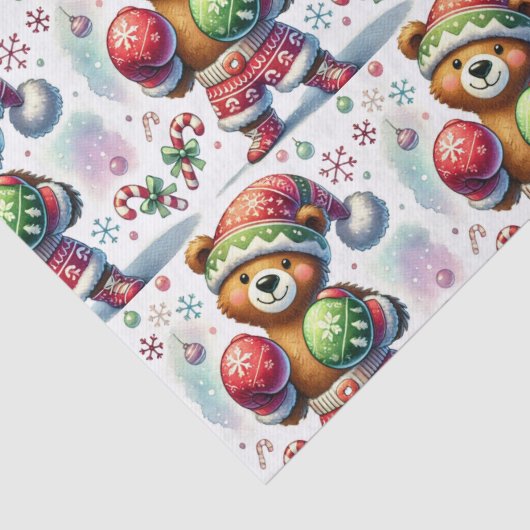 Shadow Holiday Boxing Beer Tissuepapier (Detail)