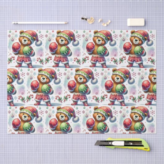 Shadow Holiday Boxing Beer Tissuepapier (Craft)