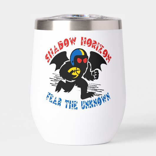 Shadow Horizon Team Mascot Football Bat (Voorkant)