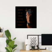Shadow Horse Inspirerend Poster (Thuiskantoor)