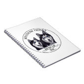 Shadow Husky Rescue Logo Notitieboek (Rechterzijde)