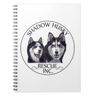 Shadow Husky Rescue Logo Notitieboek