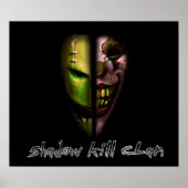 Shadow Kill Clan Poster van het Masker (Voorkant)