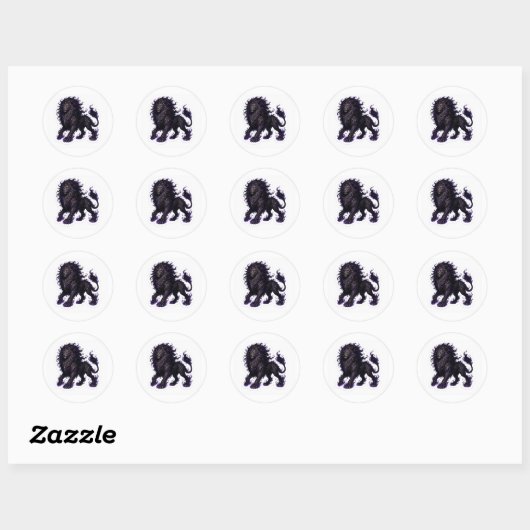 Shadow Lion Sticker (Vel)