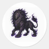 Shadow Lion Sticker (Voorkant)