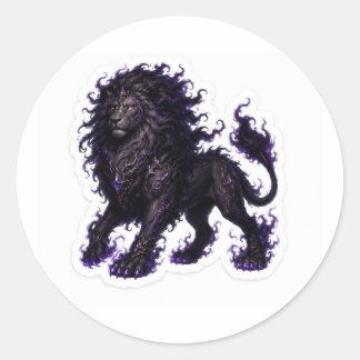Shadow Lion Sticker