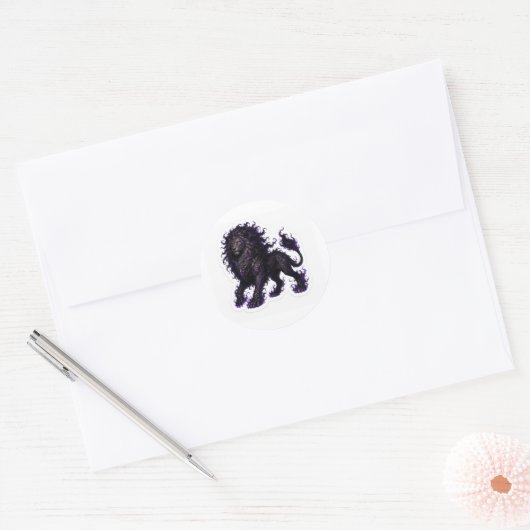 Shadow Lion Sticker (Envelop)