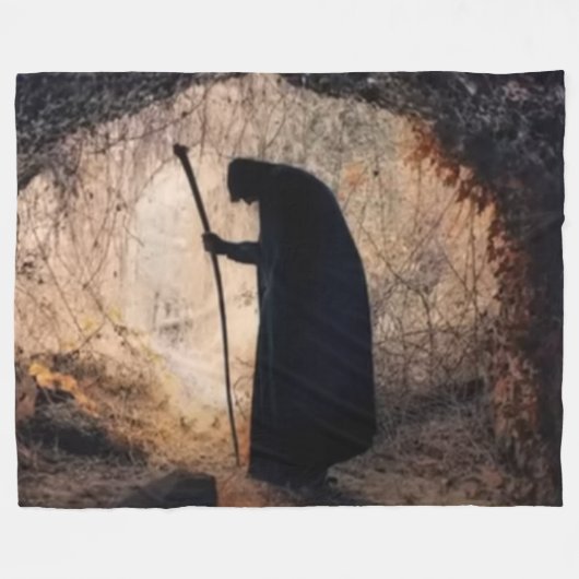SHADOW-MAN FLEECE DEKEN (Voorkant (Horizontaal))