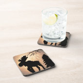 Shadow Moose Bier Onderzetter (Rechterzijde)