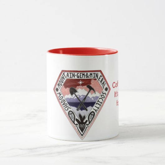 Shadow Mountain Coffee Mok (Midden)