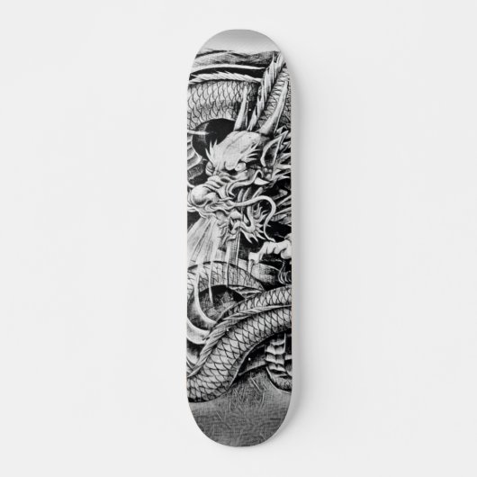 Shadow Ninja Platinum Dragon Element Pro Park Deck Skateboard (Voorkant)