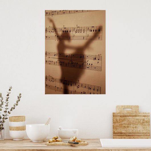 Shadow Notes Poster (Keuken)