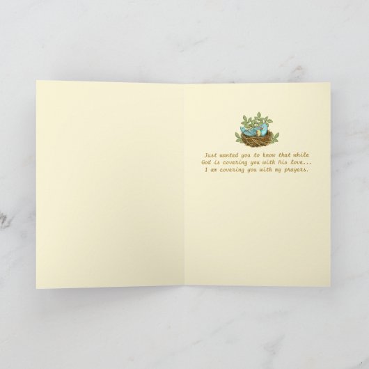 Shadow of His Wings Kaart (Binnen)