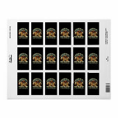 Shadow of niet, het is nog steeds mijn verjaardag etiket (Full Sheet)