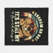 Shadow of niet, het is nog steeds mijn verjaardag fleece deken (Voorkant (Horizontaal))