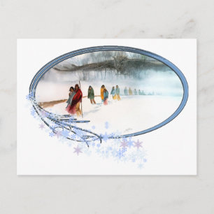 Shadow of the Owl on the Trail of Tears Briefkaart