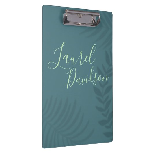 Shadow Palm Blauwgroen Klembord (Rechts)