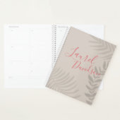 Shadow Palm Tan Planner (Display)
