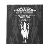 Shadow Poem Notitieblok (Voorkant)