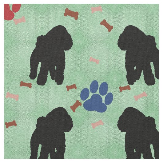 Shadow Poodle Stof (Close Up)