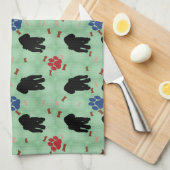 Shadow Poodle Theedoek (Quarter Fold)