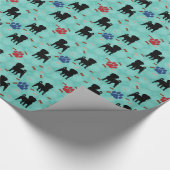 Shadow Pug Cadeaupapier (Hoek)