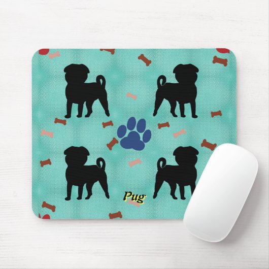 Shadow Pug Muismat (Met muis)