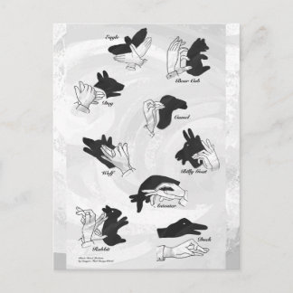 Shadow Puppets Briefkaart
