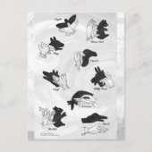 Shadow Puppets Briefkaart (Voorkant)