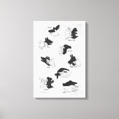 Shadow Puppets Canvas Afdruk (Voorkant)