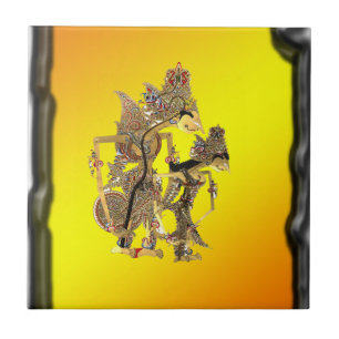 Shadow Puppets Indonesisch Tegeltje