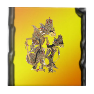 Shadow Puppets Indonesisch Tegeltje