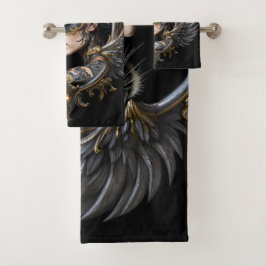 Shadow Queen – Panter Spirit Embleem. Bad Handdoek