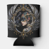 Shadow Queen – Panter Spirit Embleem. Blikjeskoeler (Achterkant)