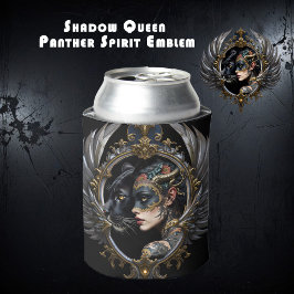Shadow Queen – Panter Spirit Embleem. Blikjeskoeler