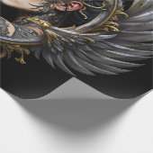 Shadow Queen – Panter Spirit Embleem. Cadeaupapier (Hoek)