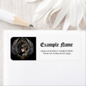 Shadow Queen – Panter Spirit Embleem. Etiket (Insitu)