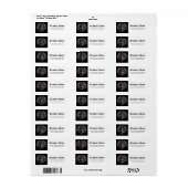 Shadow Queen – Panter Spirit Embleem. Etiket (Full Sheet)