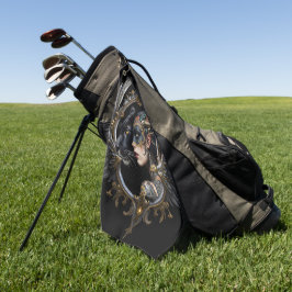 Shadow Queen – Panter Spirit Embleem. Golfhanddoek