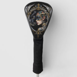 Shadow Queen – Panter Spirit Embleem. Golfheadcover