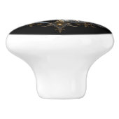 Shadow Queen – Panter Spirit Embleem.  Keramische Knop (Zijkant)