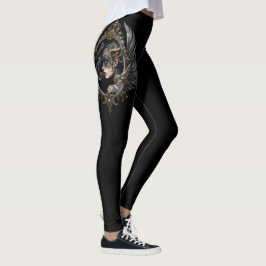Shadow Queen – Panter Spirit Embleem. Leggings