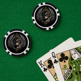 Shadow Queen – Panter Spirit Embleem. Poker Chips