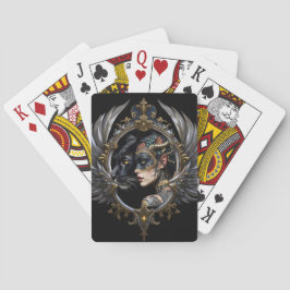 Shadow Queen – Panter Spirit Embleem. Pokerkaarten