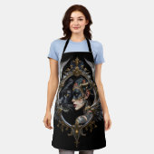 Shadow Queen – Panter Spirit Embleem. Schort (Gedragen)