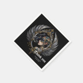 Shadow Queen – Panter Spirit Embleem. Servet (Hoek)