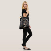 Shadow Queen – Panter Spirit Embleem. Tote Bag (Op model)